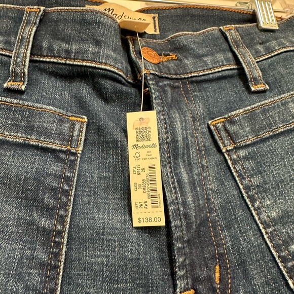 NWT Madewell wide leg sailor jeans 26 - Picture 2 of 8